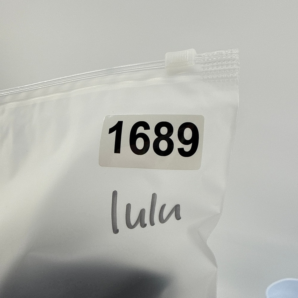 Lululemon Black Align Tank Top Nulu Light Support Built In Bra Size 2 LW1DTMS - Picture 6 of 6